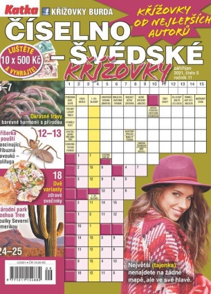 Katka Číselno-Švédské křížovky 5/2021