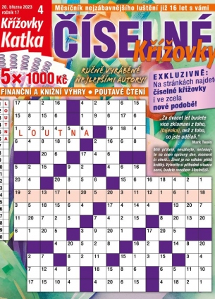 Katka Číselné křížovky 4/2023