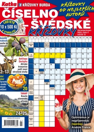 Katka Číselno-Švédské křížovky 4/2023