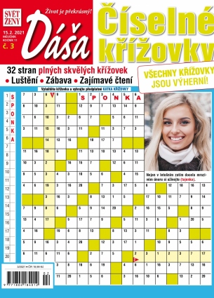 Dáša Číselné křížovky 3/2021