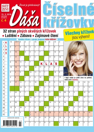 Dáša Číselné křížovky 4/2018