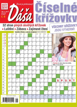 Dáša Číselné křížovky 6/2017