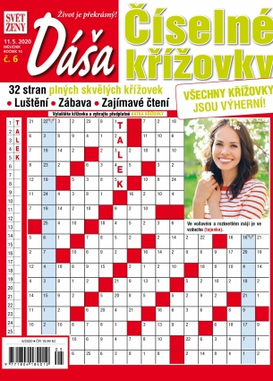 Dáša Číselné křížovky 6/2020