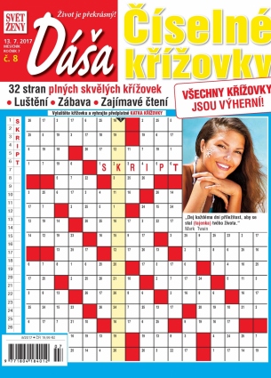 Dáša Číselné křížovky 8/2017