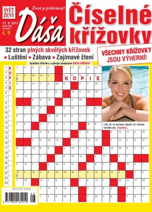 Dáša Číselné křížovky 9/2017