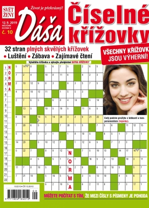 Dáša Číselné křížovky 10/2019