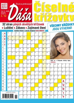 Dáša Číselné křížovky 12/2020