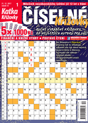 Katka Číselné křížovky 1/2018