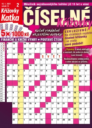 Katka Číselné křížovky 2/2021