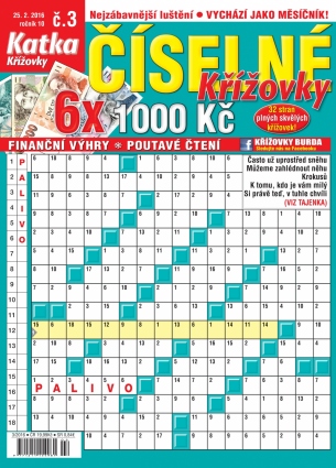 Katka Číselné křížovky 3/2016