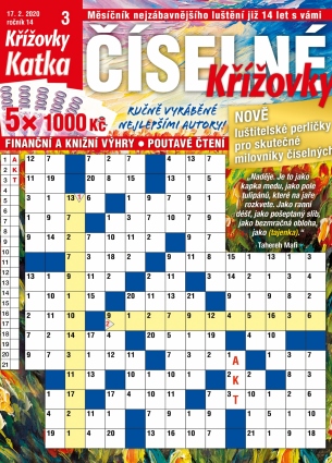 Katka Číselné křížovky 3/2020