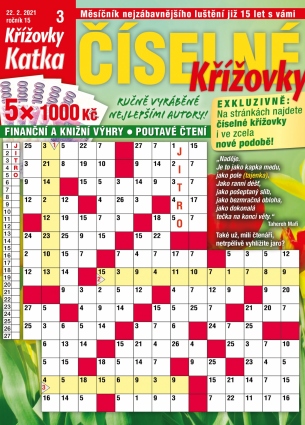 Katka Číselné křížovky 3/2021