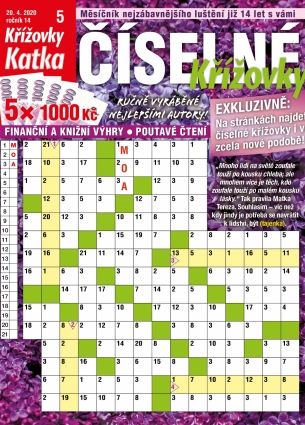 Katka Číselné křížovky 5/2020