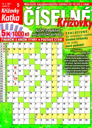 Katka Číselné křížovky 5/2021