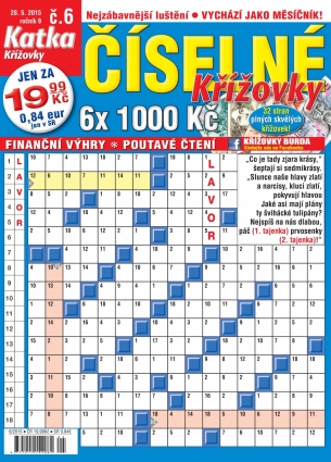 Katka Číselné křížovky 6/2015