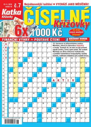 Katka Číselné křížovky 7/2016