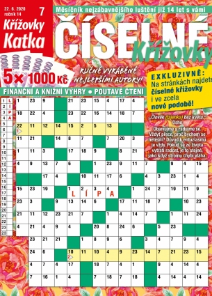 Katka Číselné křížovky 7/2020