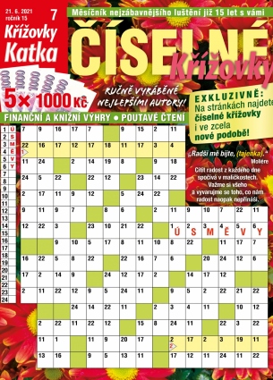 Katka Číselné křížovky 7/2021