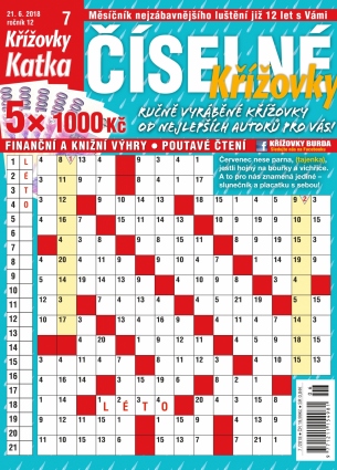 Katka Číselné křížovky 7/2018