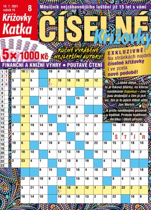 Katka Číselné křížovky 8/2021