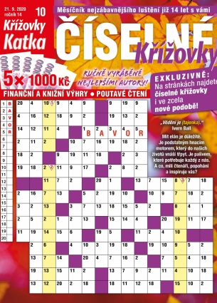 Katka Číselné křížovky 10/2020