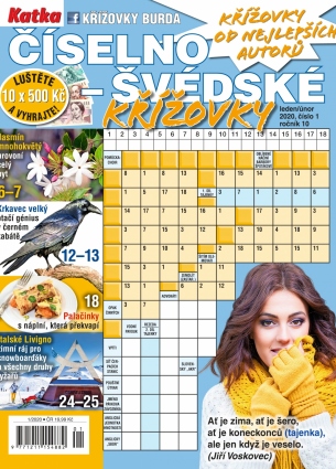 Katka Číselno-Švédské křížovky 1/2020