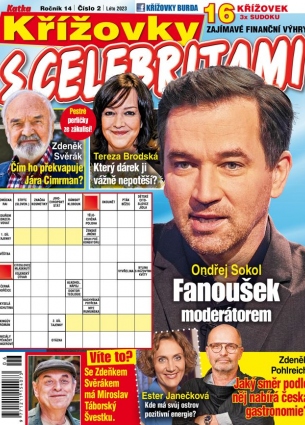Křížovky s celebritami 2/2023