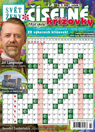 Svět ženy Číselné křížovky 4/2021