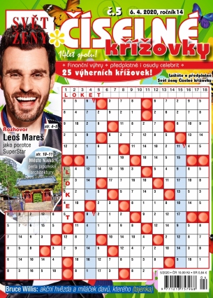 Svět ženy Číselné křížovky 5/2020
