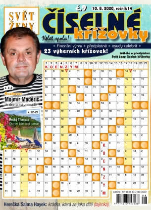 Svět ženy Číselné křížovky 9/2020
