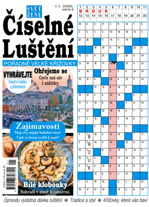 Svět ženy Číselné luštění 2/2025