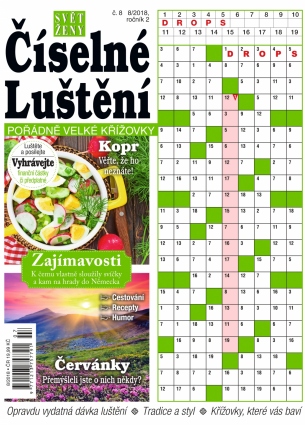 Svět ženy Číselné luštění 8/2018