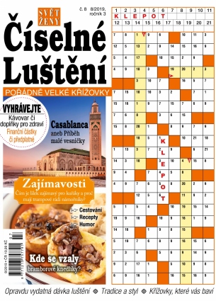 Svět ženy Číselné luštění 8/2019