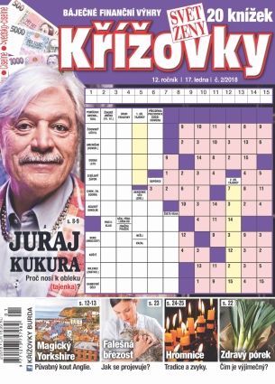 Svět ženy Křížovky 2/2018