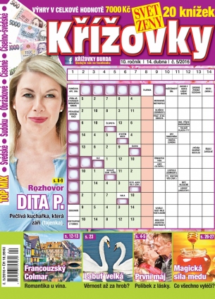 Svět ženy Křížovky 5/2016