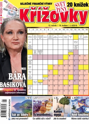 Svět ženy Křížovky 6/2018