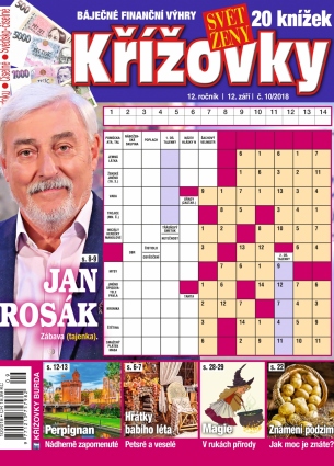 Svět ženy Křížovky 10/2018