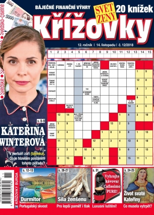 Svět ženy Křížovky 12/2018