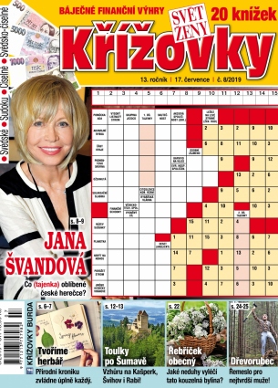 Svět ženy Křížovky 8/2019