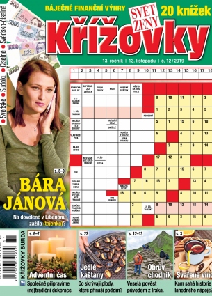 Svět ženy Křížovky 12/2019