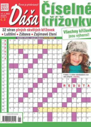 Dáša Číselné křížovky 2/2022
