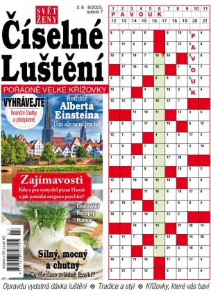 Svět ženy Číselné luštění 8/2023
